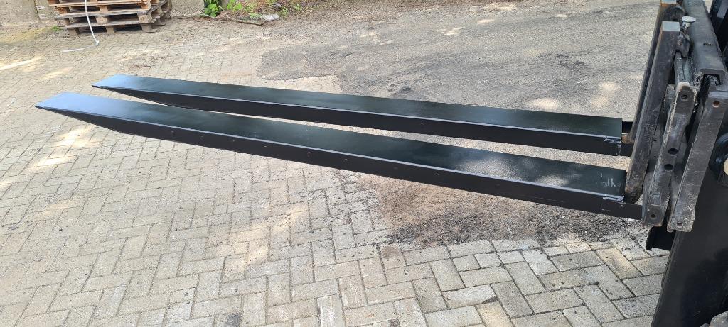 verleng lepels, Ophalen, Heftruck