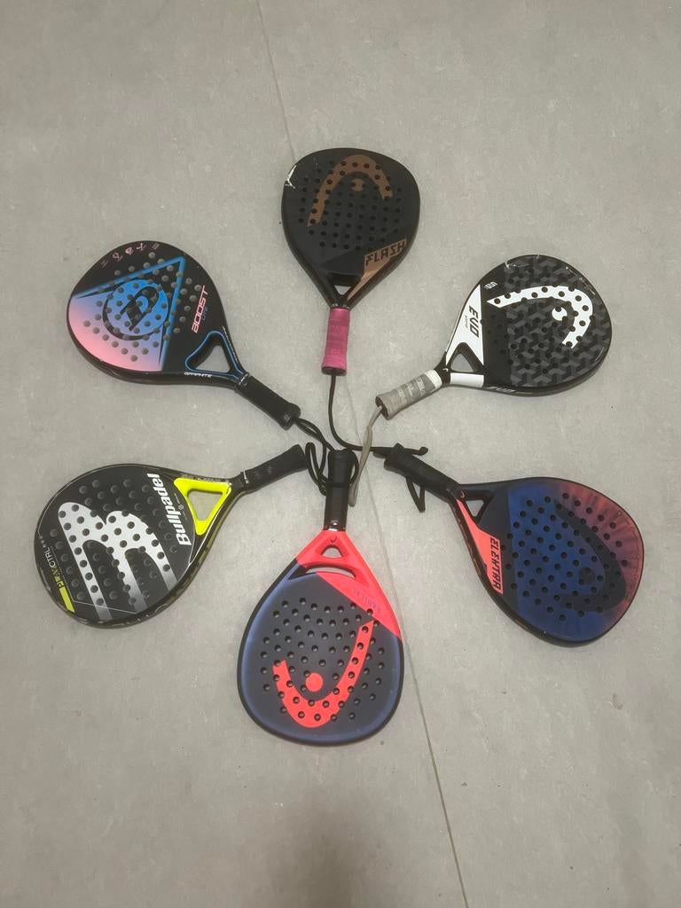 Padel rackets, Sport en Fitness, Padel, Zo goed als nieuw, Padelracket, Ophalen of Verzenden