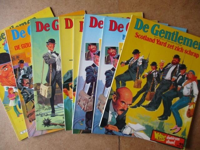 adv8808 de gentlemen, Boeken, Stripboeken, Gelezen, Eén stripboek, Ophalen