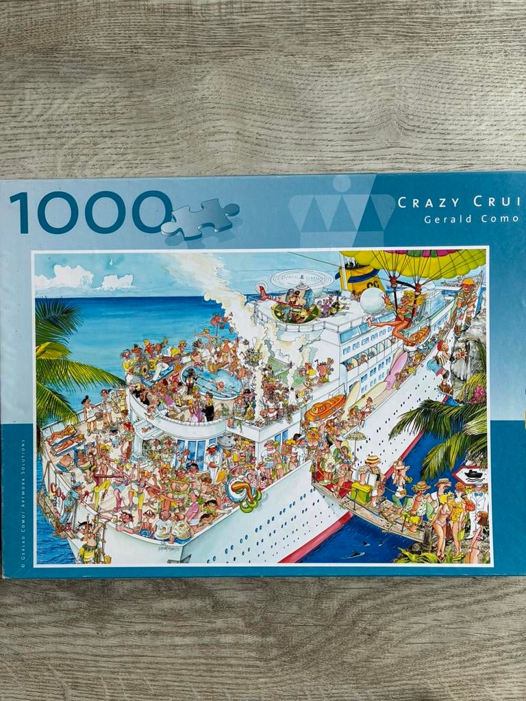 King puzzel 1000 stuk / gratis, Ophalen of Verzenden, 500 t/m 1500 stukjes, Gebruikt, Legpuzzel