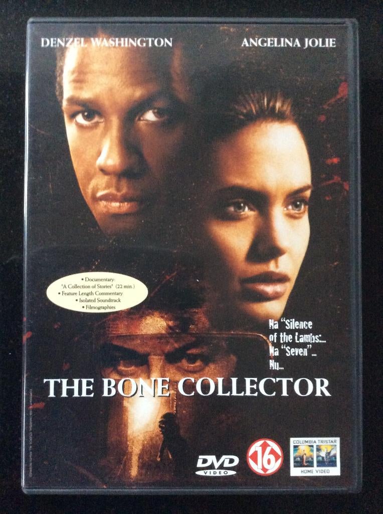 The Bone Collector DVD, Vanaf 16 jaar, Ophalen of Verzenden, Zo goed als nieuw, Overige genres