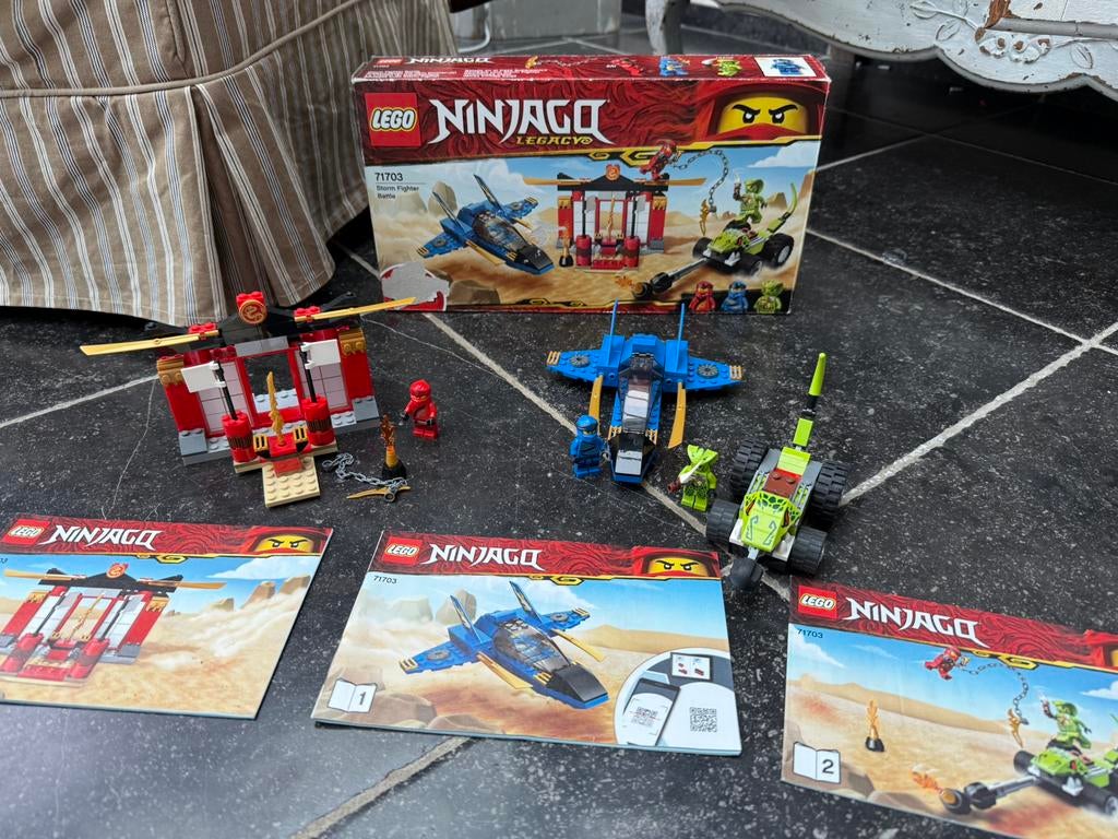 Lego Ninjago Storm Fighter Battle 71703, Ophalen of Verzenden, Zo goed als nieuw