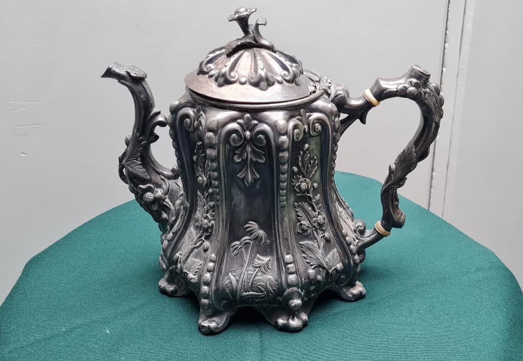 Sheffield James Dixon theepot, Antiek en Kunst, Ophalen of Verzenden