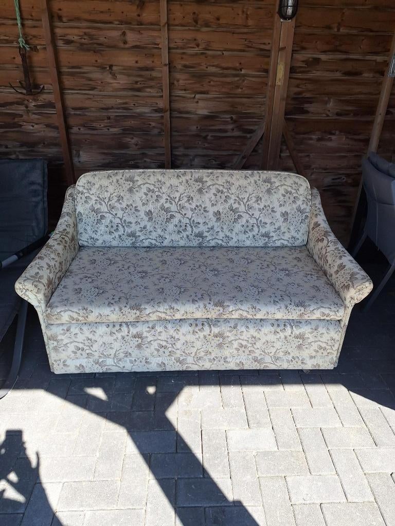 2 persoonsbedbank 2 bij 1,4, Ophalen, Gebruikt, Tweepersoons, 140 cm