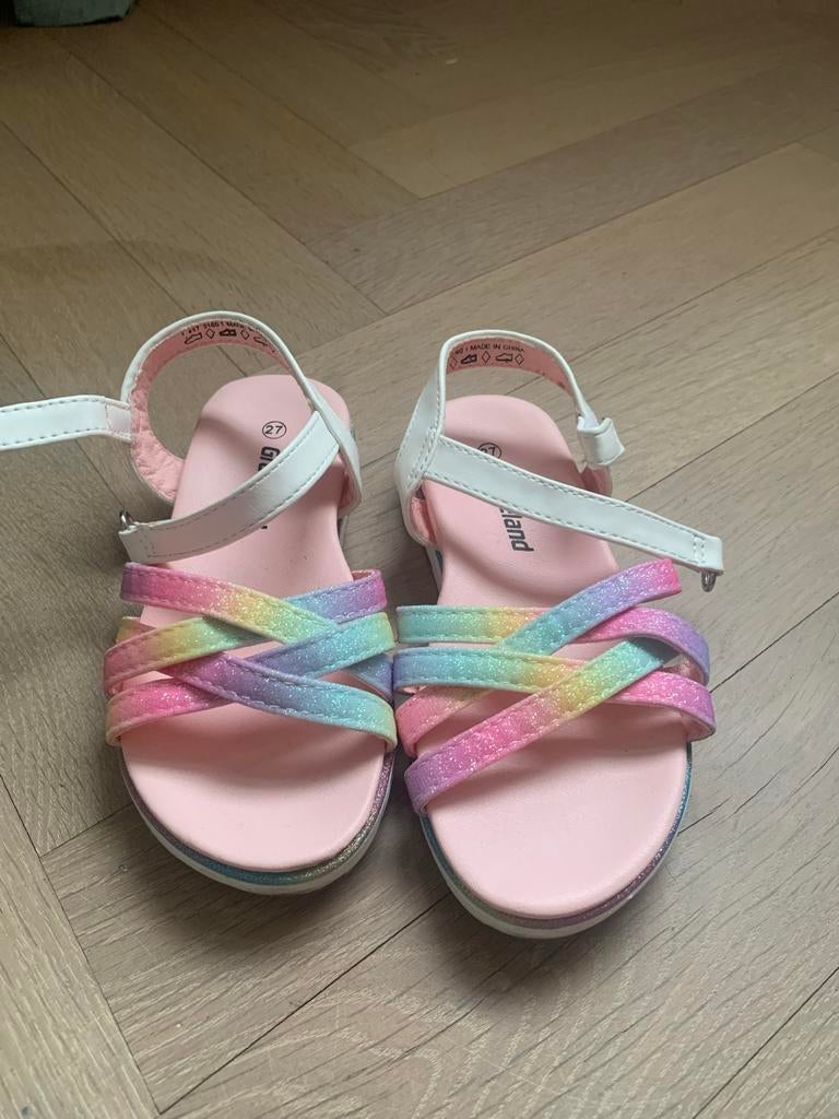 sandalen maat 27, Ophalen of Verzenden, Zo goed als nieuw, Meisje, Overige typen