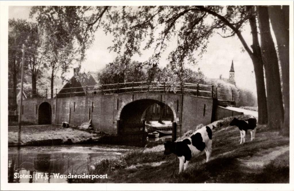 Sloten Woudsenderpoort, Verzenden, 1940 tot 1960, Ongelopen, Friesland