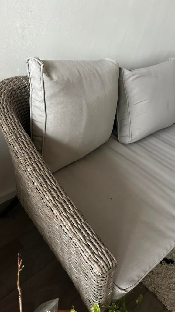 Balkon bankje jysk, Tuin en Terras, Tuinsets en Loungesets, 2 zitplaatsen, Ophalen of Verzenden, Zo goed als nieuw, Bank