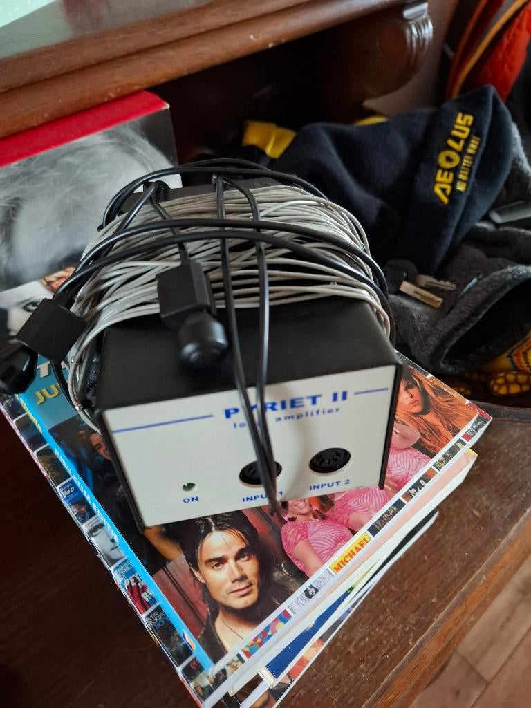 Pyriet II loop amplifier, ringleiding slechthorenden, Audio, Tv en Foto, Overige merken, Ophalen of Verzenden, 120 watt of meer