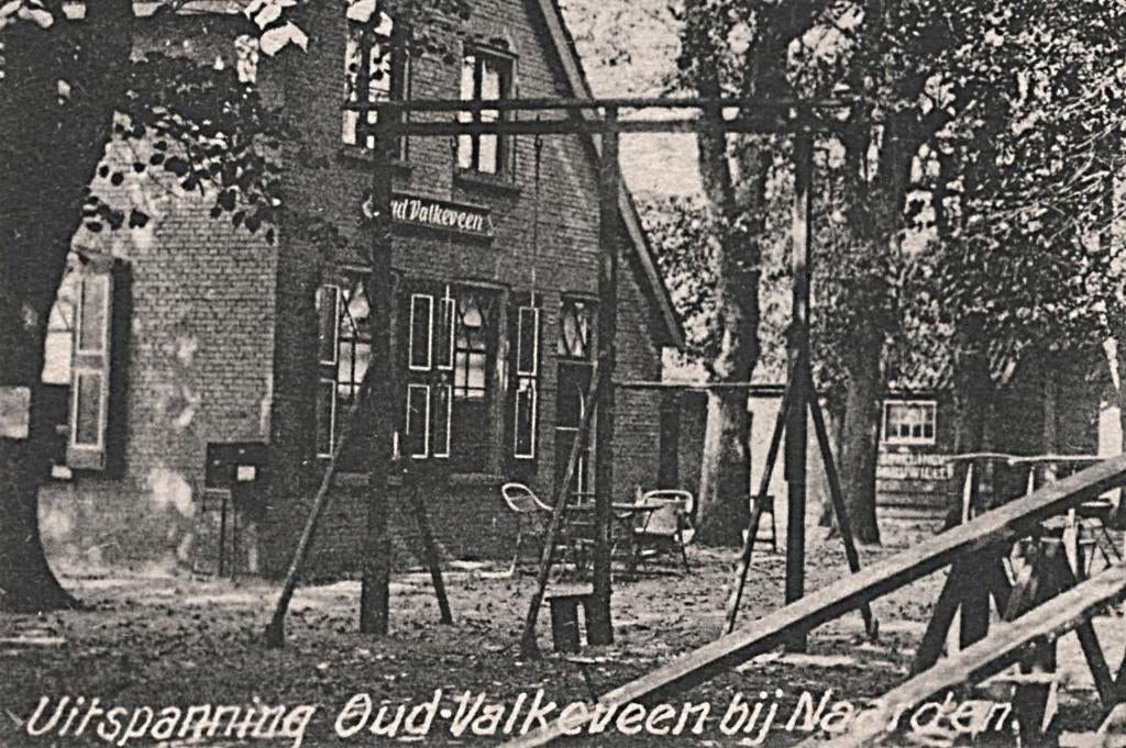 991124 Naarden Jr 20 NH Uitspanning Oud Valkeveen Gelopen, Ophalen of Verzenden, Voor 1920, Gelopen, Noord-Holland