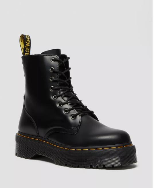 Gloednieuw: Dr. Martens Jadon Platform Boots (Maat 37), Ophalen, Zwart, Lage of Enkellaarzen, Nieuw