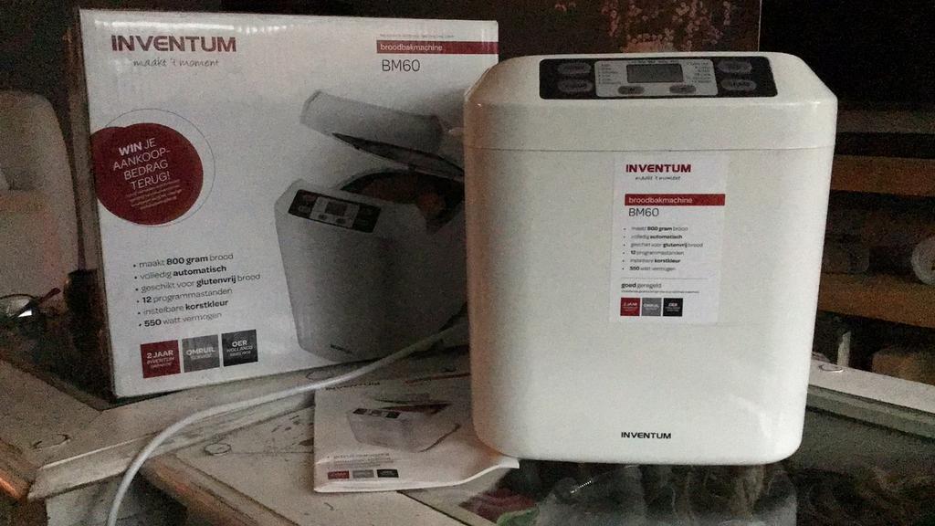 Inventum broodmachine BM60, Ophalen, Zo goed als nieuw