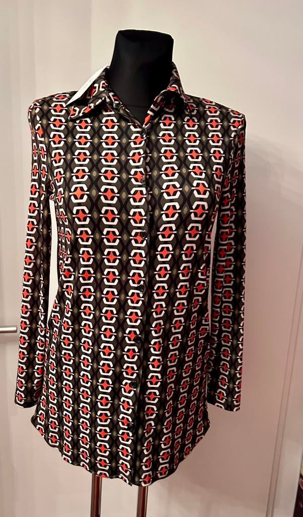 Travelstof blouse Ambika maat S, Ophalen of Verzenden, Nieuw, Maat 36 (S), Oranje