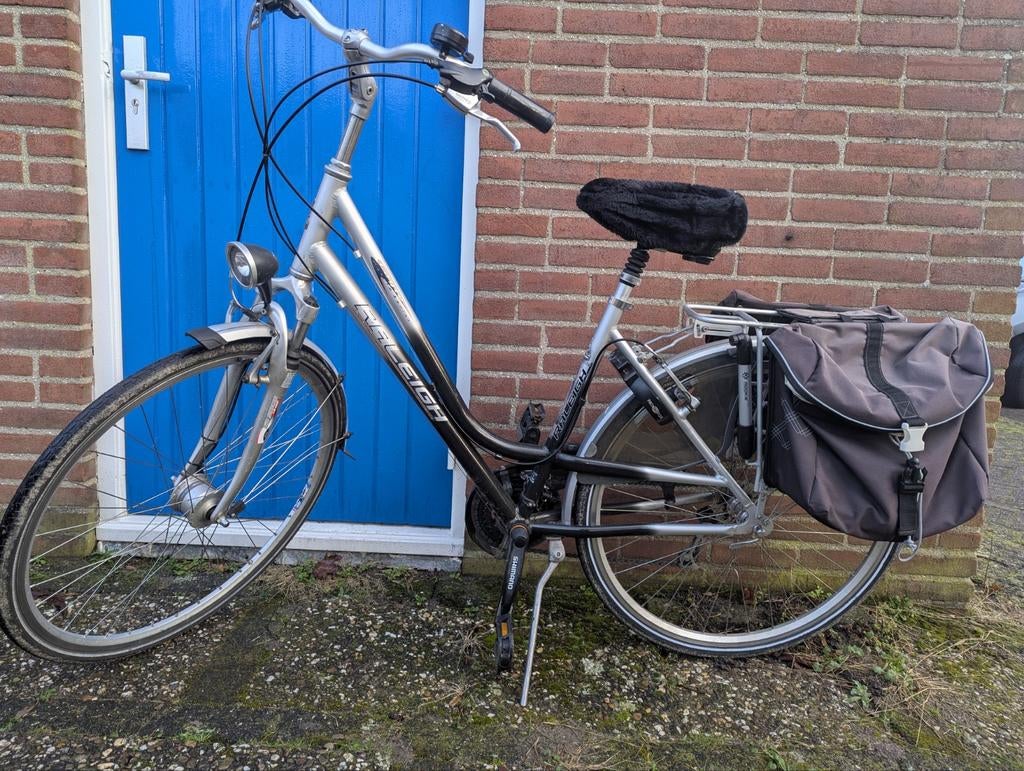 Releigh damesfiets te koop, Fietsen en Brommers, Fietsen | Dames | Damesfietsen, Ophalen, Gebruikt, Overige merken
