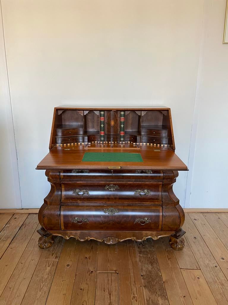 Antiek Biedermeier secretaire, Ophalen, Gebruikt