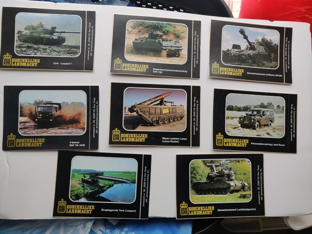 Stickers, Ophalen of Verzenden, Landmacht, Nederland, Embleem of Badge