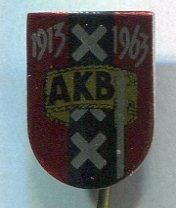 A.K.B. Amsterdamse Korfbalbond blik speldje ( Z_238 ), Verzamelen, Speldjes, Pins en Buttons, Ophalen of Verzenden, Nieuw, Sport