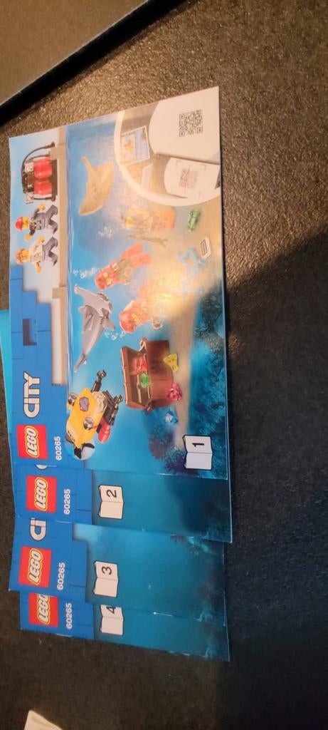 LEGO City Ocean Onderzoeksbasis 60265, Ophalen, Zo goed als nieuw, Complete set, Lego