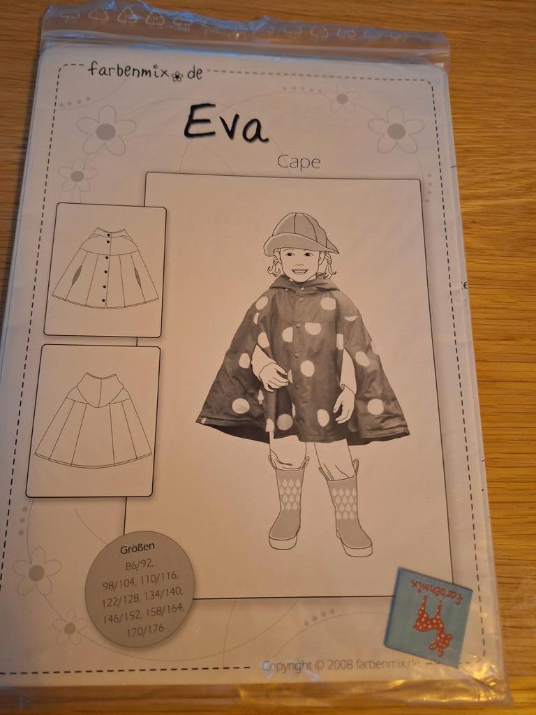 Farbenmix naaipatroon Eva cape, Overige merken, Overige typen, Kind, Ophalen of Verzenden