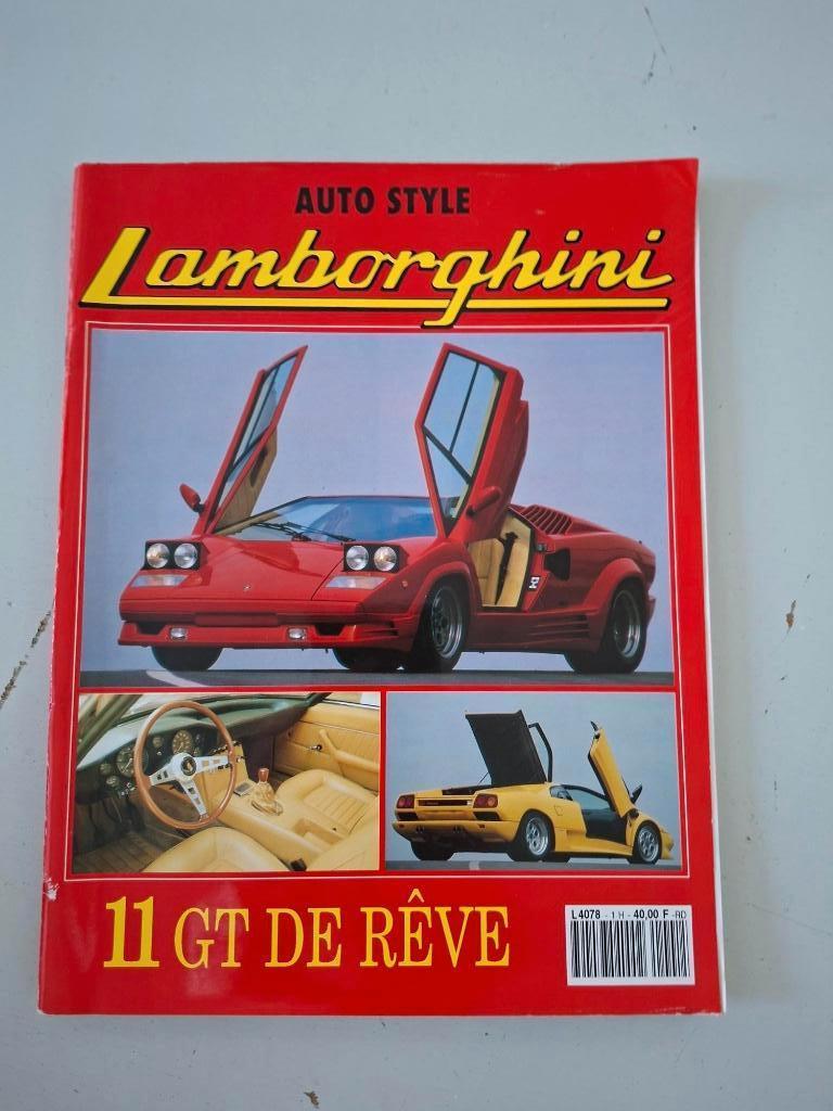 vintage boek Frans tijdschrift Lamborghini 1991, Ophalen of Verzenden, Gelezen, Overige merken