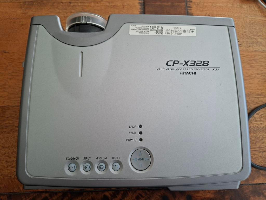 Hitachi CP-X328 LCD Projector - Gebruikt, Audio, Tv en Foto, Beamers, Ophalen, Gebruikt, LCD, Overige resoluties