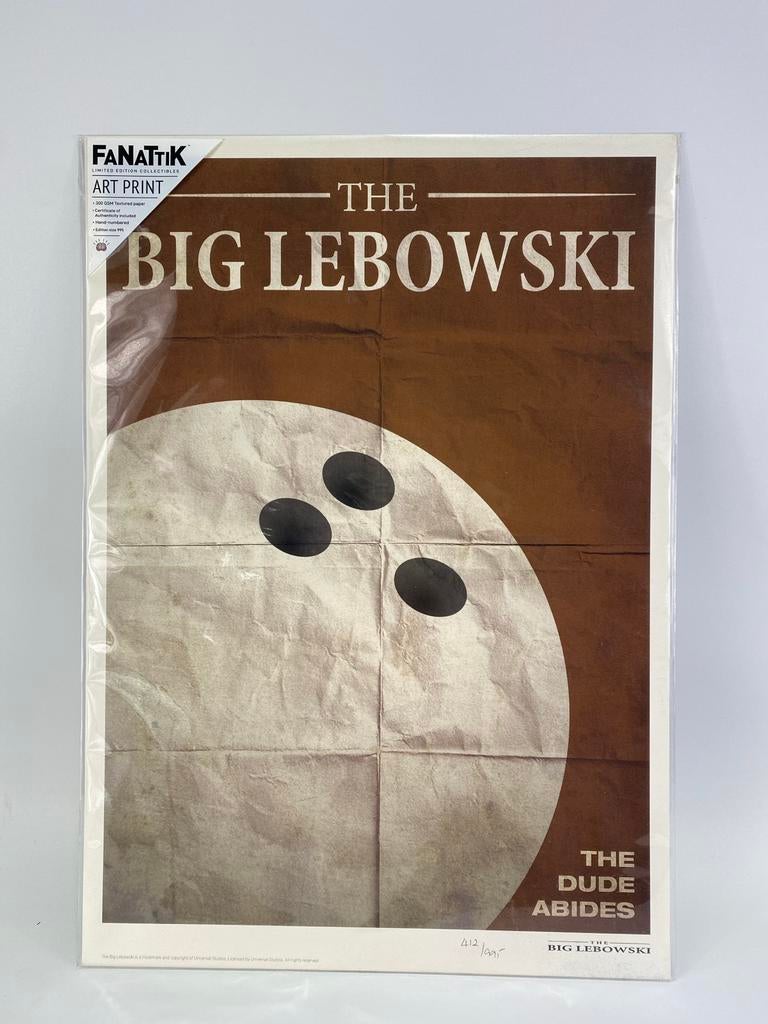 Fanattik The Big Lebowski Art Print, Ophalen of Verzenden, Nieuw, Kunst en Creatief