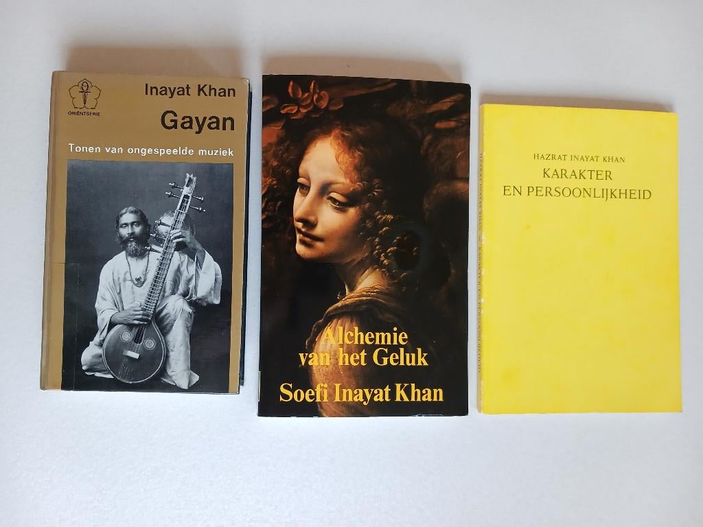3x Soefi - Inayat Khan., Boeken, Esoterie en Spiritualiteit, Gelezen, Overige typen, Spiritualiteit algemeen, Ophalen of Verzenden
