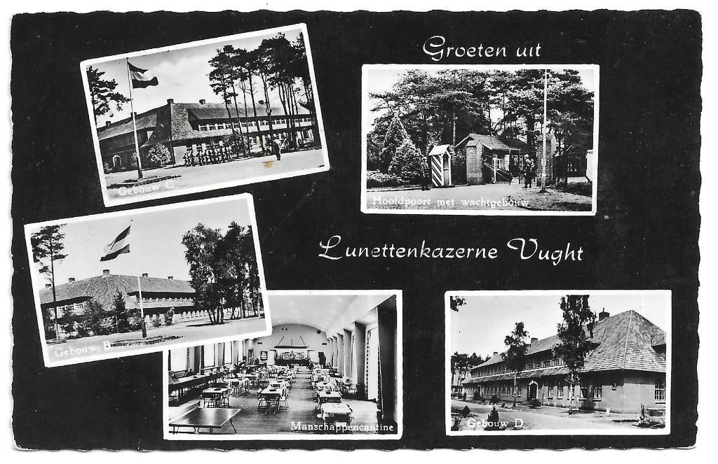 AK Vught - Groeten uit.....Lunettenkazerne, Verzamelen, Verzenden, 1960 tot 1980, Gelopen, Noord-Brabant