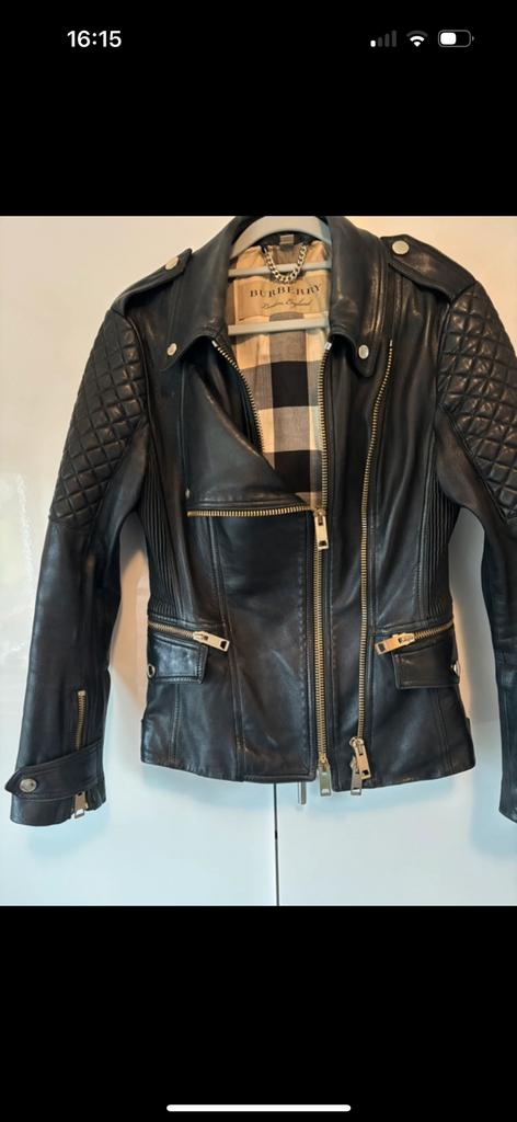Burberry jasje, Ophalen of Verzenden, Zo goed als nieuw, Maat 36 (S), Zwart
