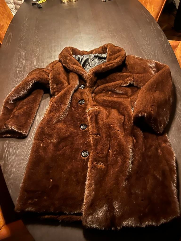 Faux Fare Nep Bont Heren Jas - Maat L, Kleding | Heren, Ophalen of Verzenden, Nieuw, Maat 52/54 (L)