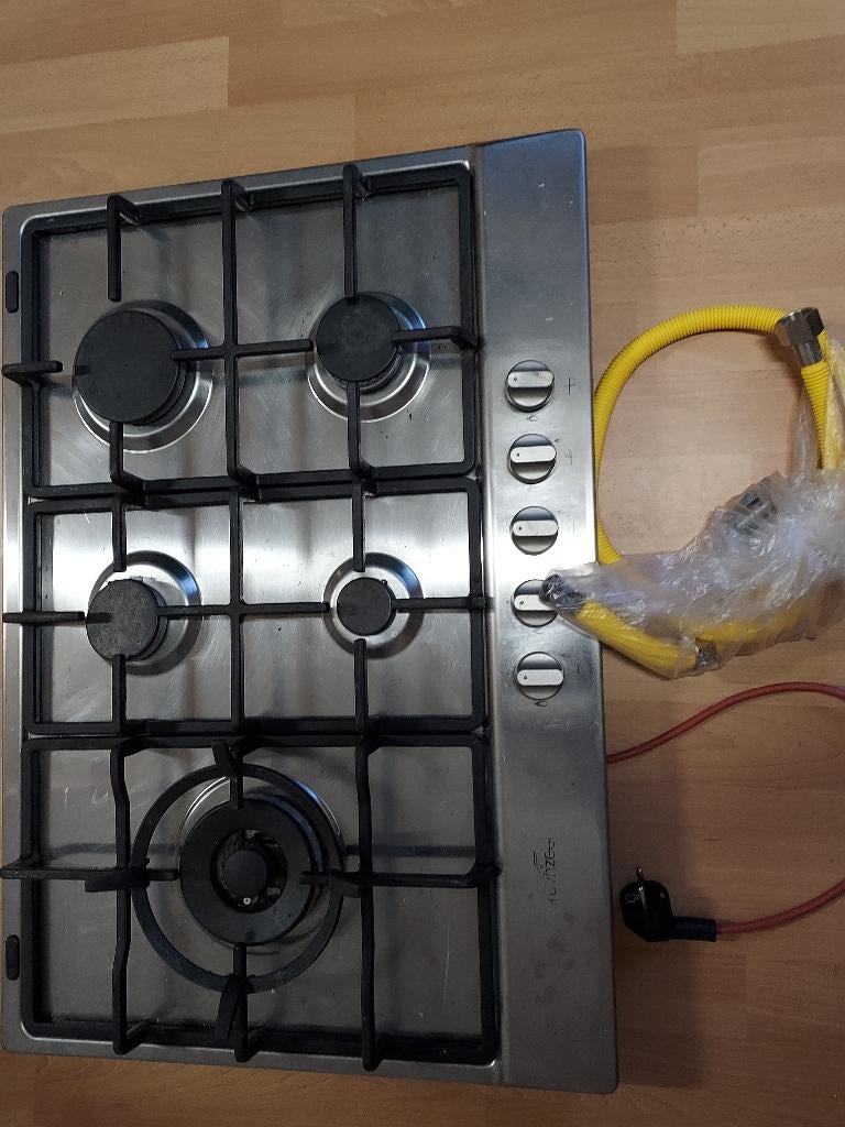 5 pits gascomfortmet wokbrander, Witgoed en Apparatuur, Kookplaten, Ophalen, Gebruikt, Gas, Vrijstaand