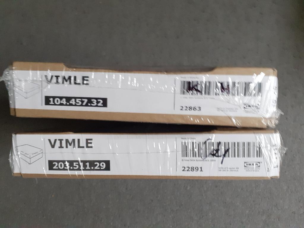 Nieuwe hoes voor de VIMLE voetenbankje ikea, Minder dan 50 cm, 125 cm of meer, Nieuw, Ophalen of Verzenden