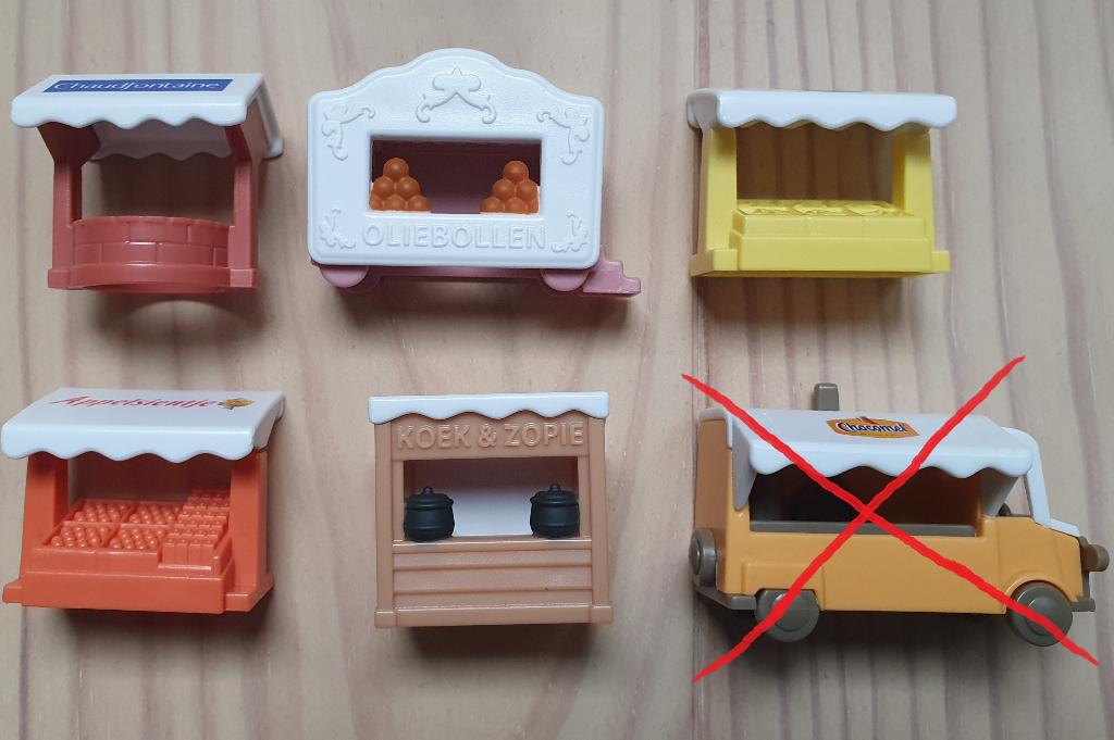 5 x Albert Heijn Winterdorp, €1,50 per stuk incl verzenden, Verzenden, Nieuw