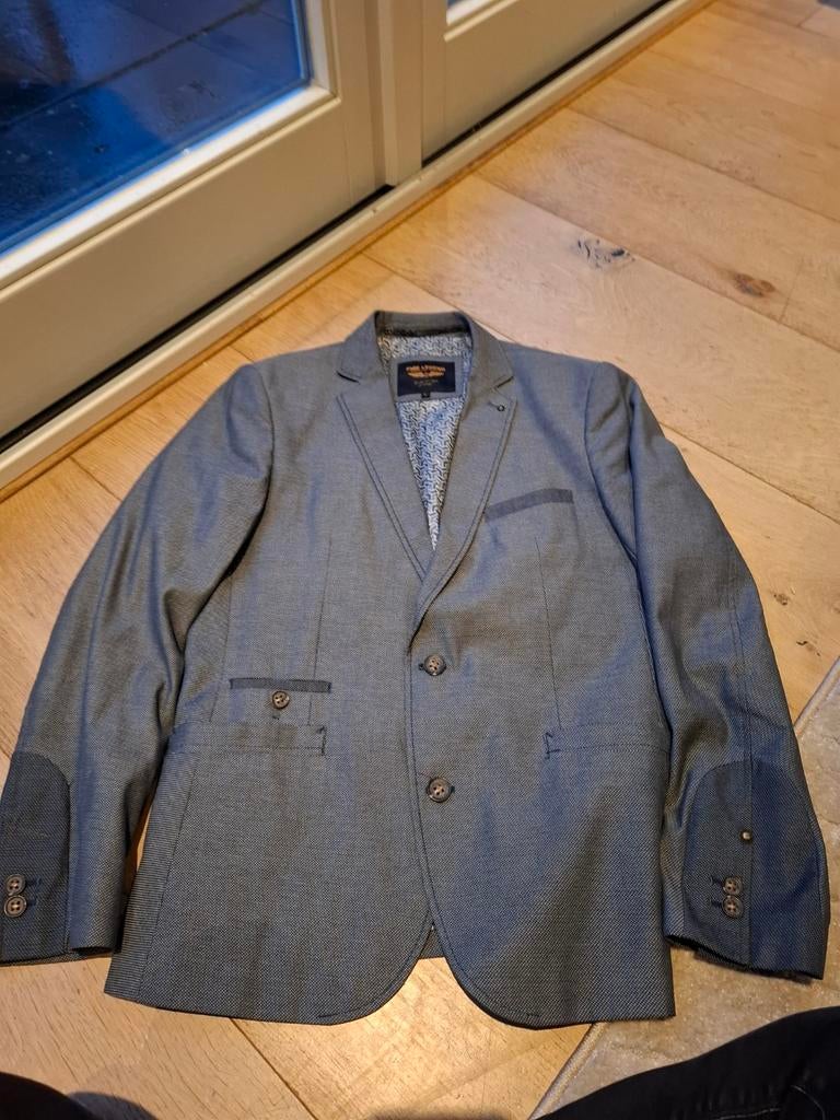 PME Legend Heren Blazer Jasje - Maat L - Grijs, Kleding | Heren, Kostuums en Colberts, Maat 52/54 (L), Ophalen of Verzenden, Zo goed als nieuw