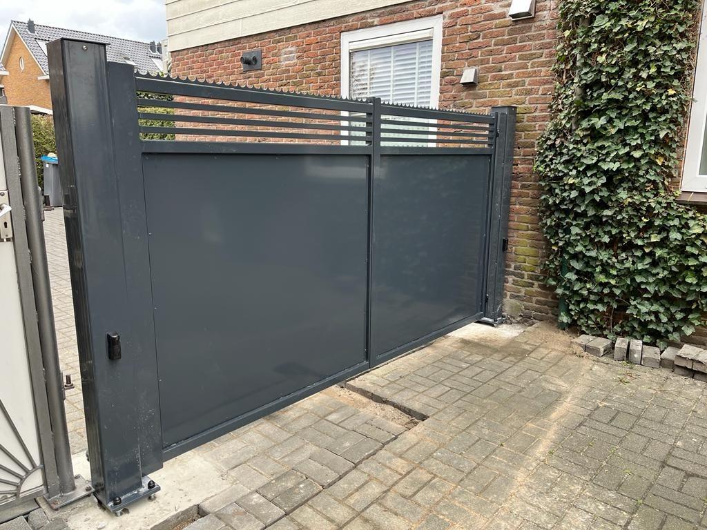 Poort uit voorraad leverbaar!, Ophalen, Nieuw, IJzer, Tuinhek