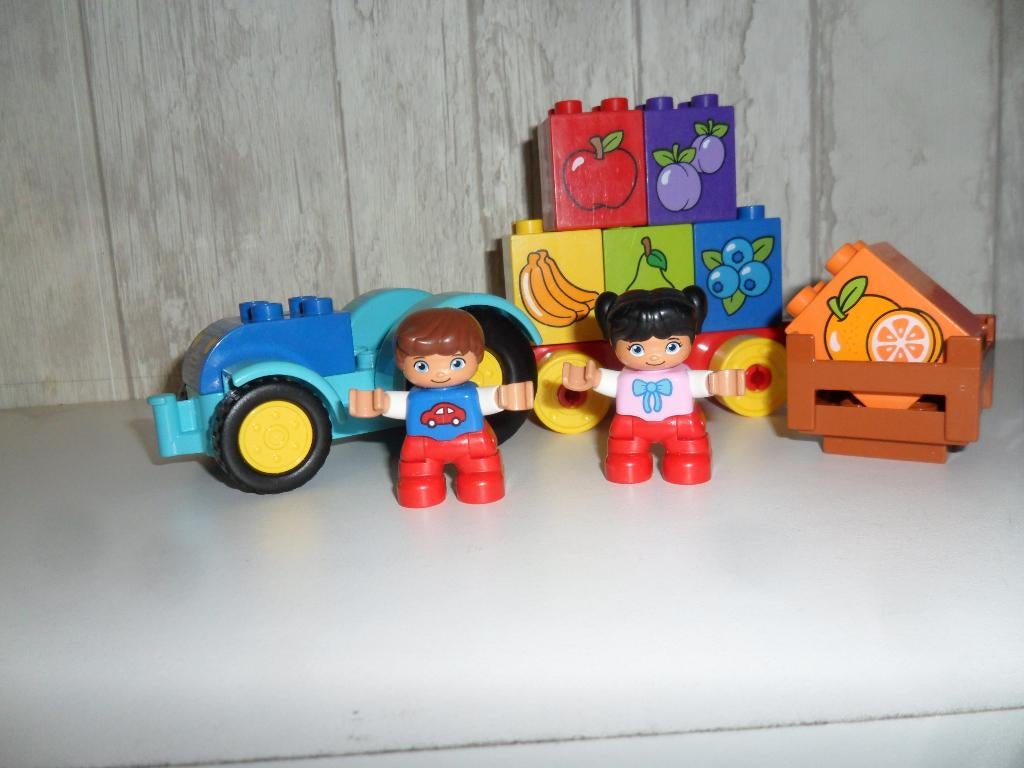 Duplo Mijn eerste tractor, Kinderen en Baby's, Speelgoed | Duplo en Lego, Ophalen of Verzenden, Zo goed als nieuw, Complete set