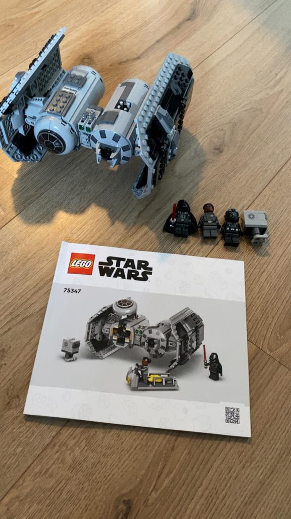 LEGO Star Wars 75347 TIE Bomber, Ophalen of Verzenden, Zo goed als nieuw, Complete set, Lego