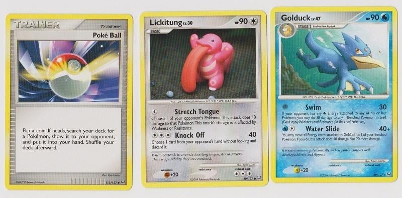 (040) POKeMON kaarten serie Platinum, Verzenden, Zo goed als nieuw, Meerdere kaarten