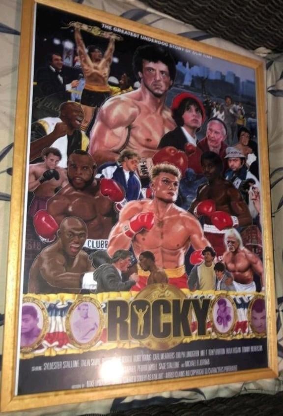 Rocky, Ophalen of Verzenden, Zo goed als nieuw, A1 t/m A3, Film en Tv