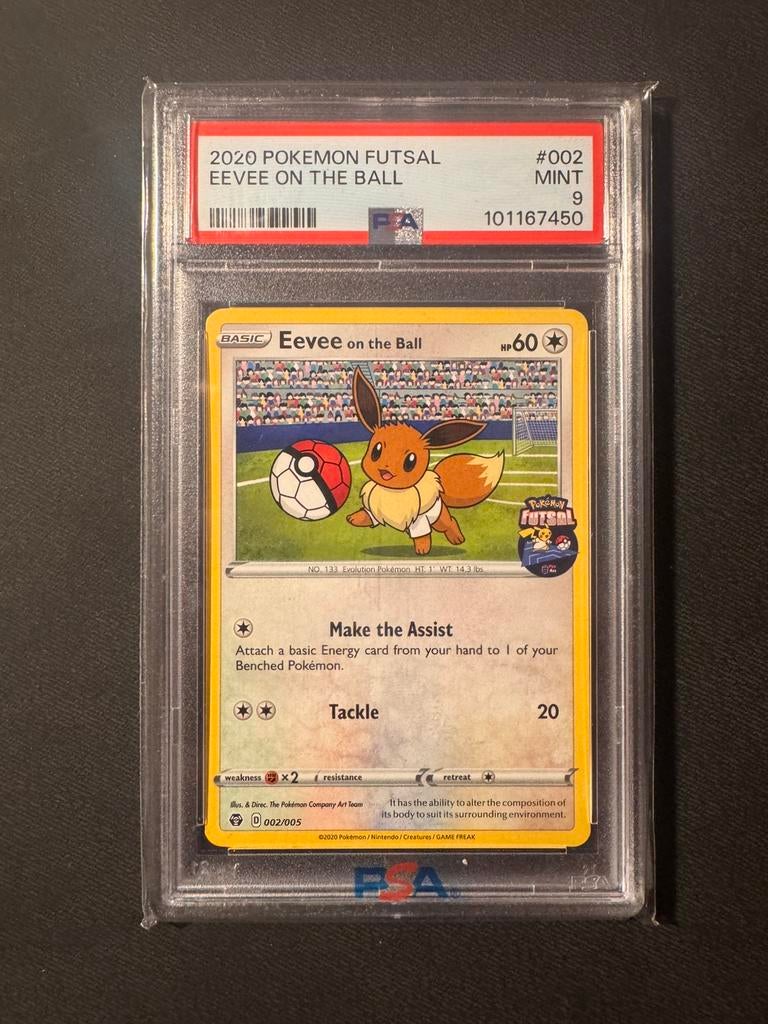 Eevee on the ball PSA 9, Ophalen of Verzenden, Zo goed als nieuw