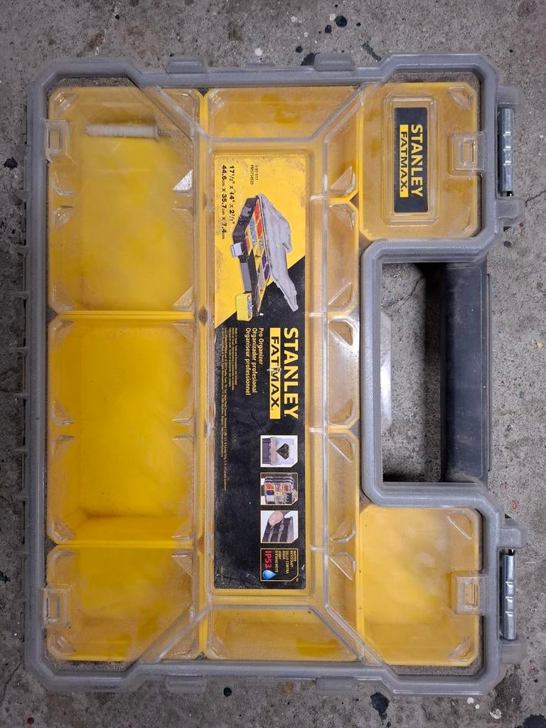 Stanley Fatmax Pro Organizer - Gereedschapskist, Doe-het-zelf en Verbouw, Gereedschapskisten, Ophalen of Verzenden, Nieuw