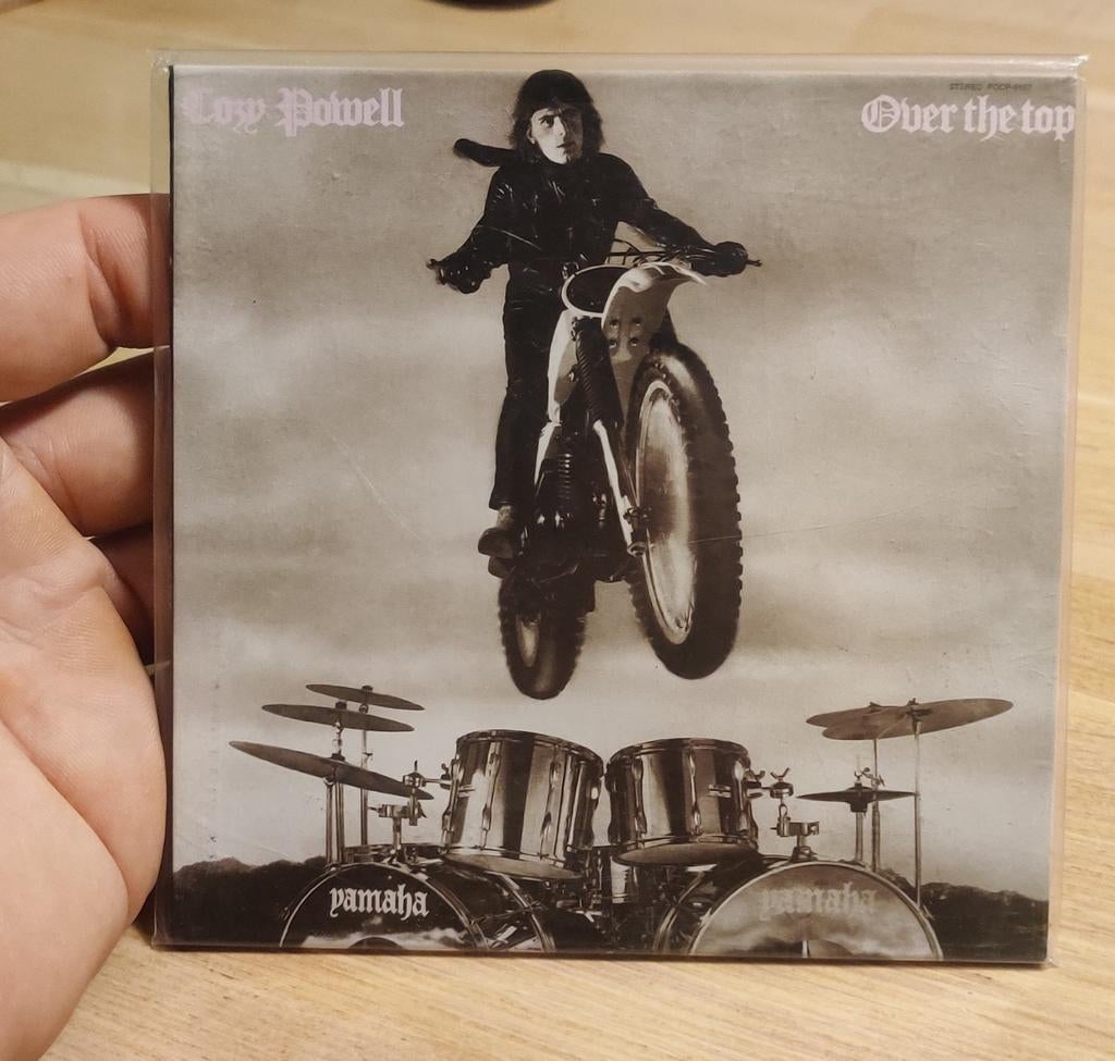 Cd Cozy Powell over de top geen lp, Ophalen of Verzenden