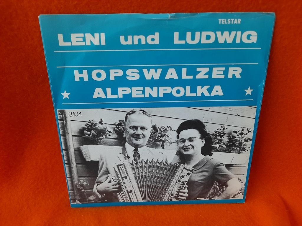 Leni und Ludwig - Hopswalzer/Alpenpolka (Telstar 1980), Cd's en Dvd's, Vinyl Singles, Gebruikt, Single, Nederlandstalig, 7 inch