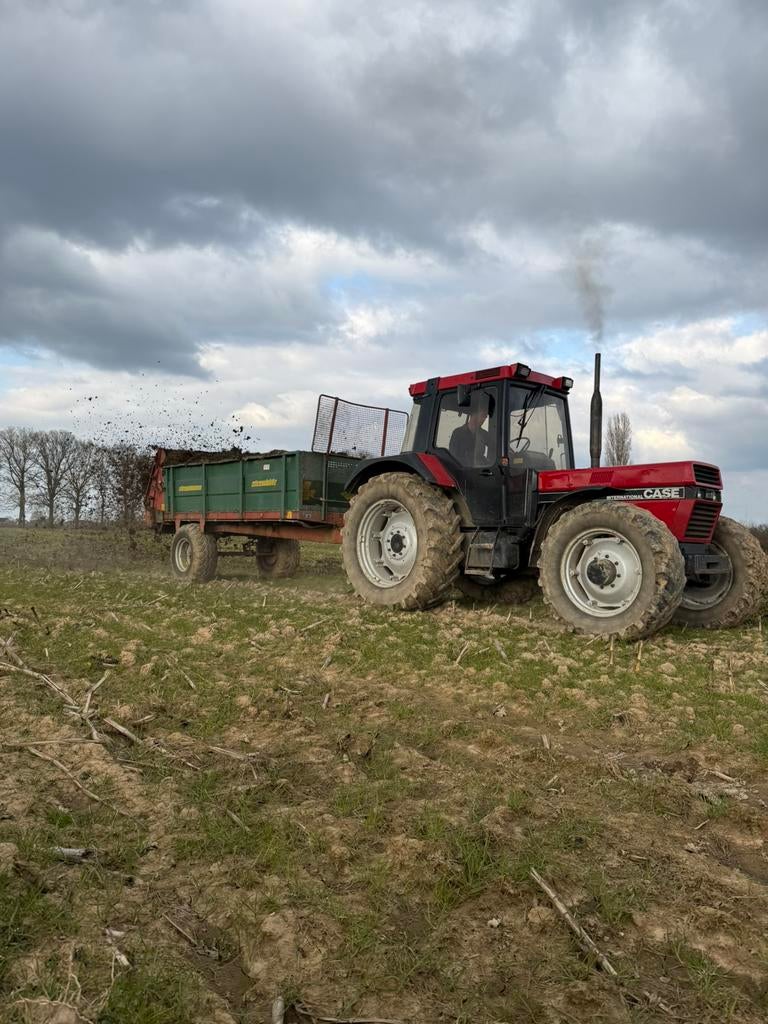 Agrarisch loonwerk, Ophalen