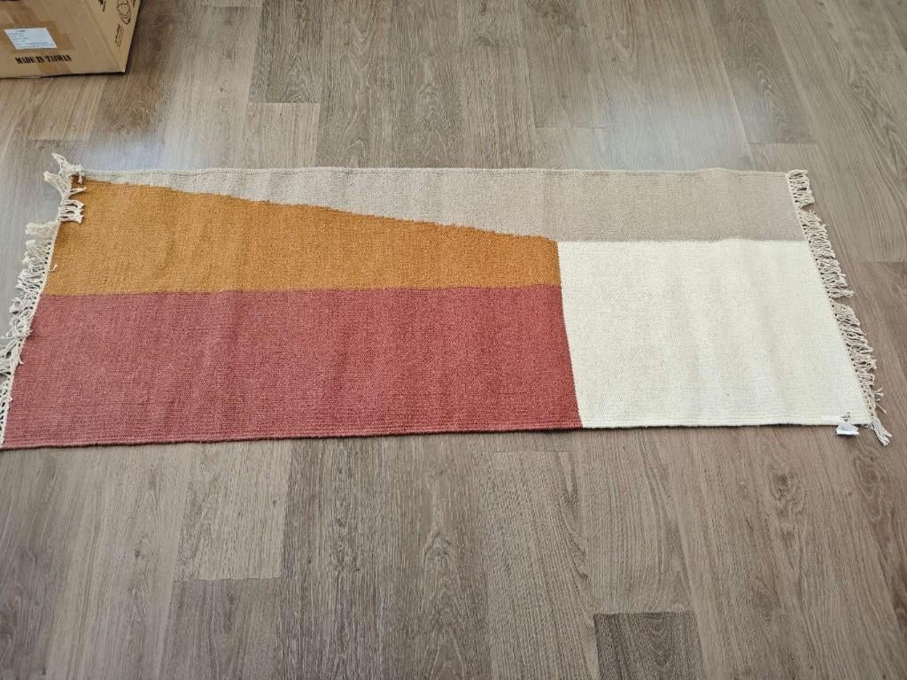 Ferm Living's Borders runner      70 * 180, Ophalen of Verzenden, Rechthoekig, 150 tot 200 cm, 50 tot 100 cm