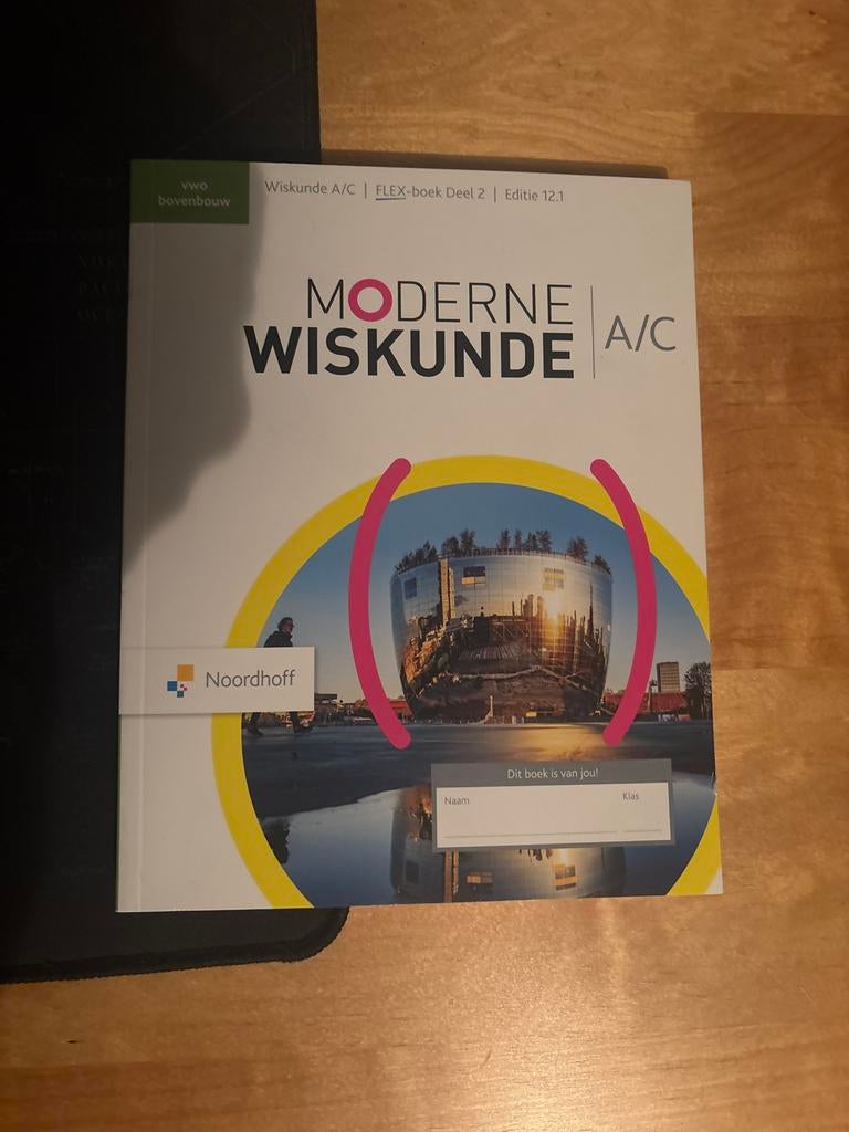 Moderne Wiskunde A/C VWO - Zo goed als nieuw!, Boeken, Ophalen of Verzenden, Zo goed als nieuw, VWO, Wiskunde A