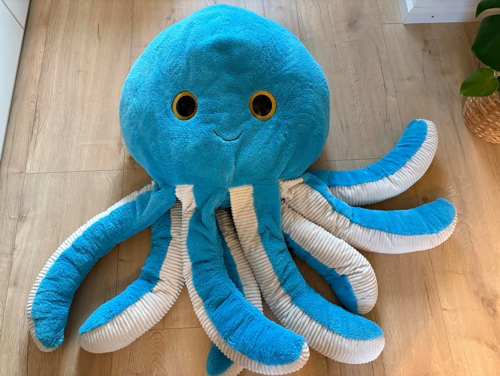 Grote Octopus Knuffel - 120x90 cm, Kinderen en Baby's, Speelgoed | Knuffels en Pluche, Ophalen, Nieuw, Overige typen