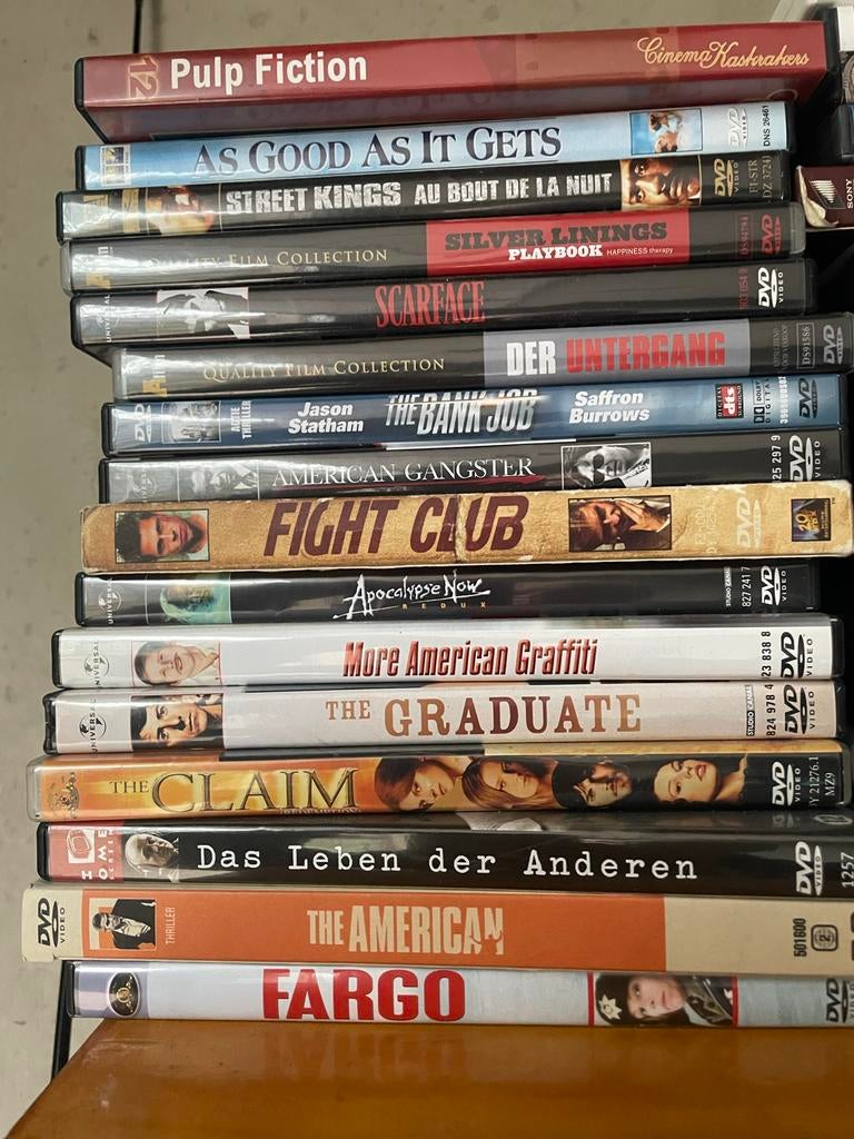 Films o.a Fargo plus andere topfilms op DVD, Gebruikt, Alle leeftijden, Boxset, Drama