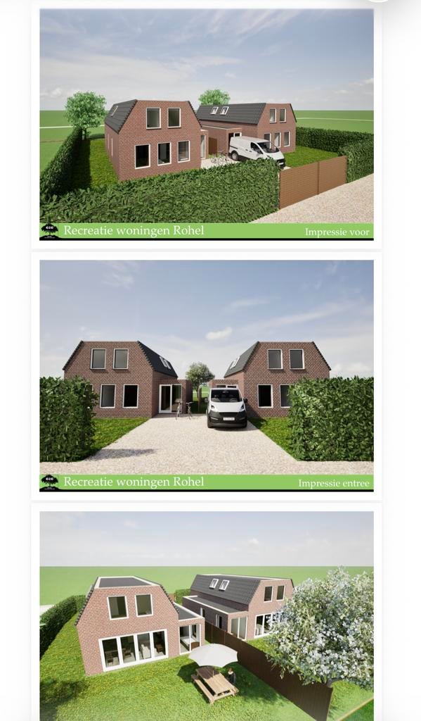 Grond bouwkavel stacaravan recreatiewoning arbeiderswoning, Tot en met 5