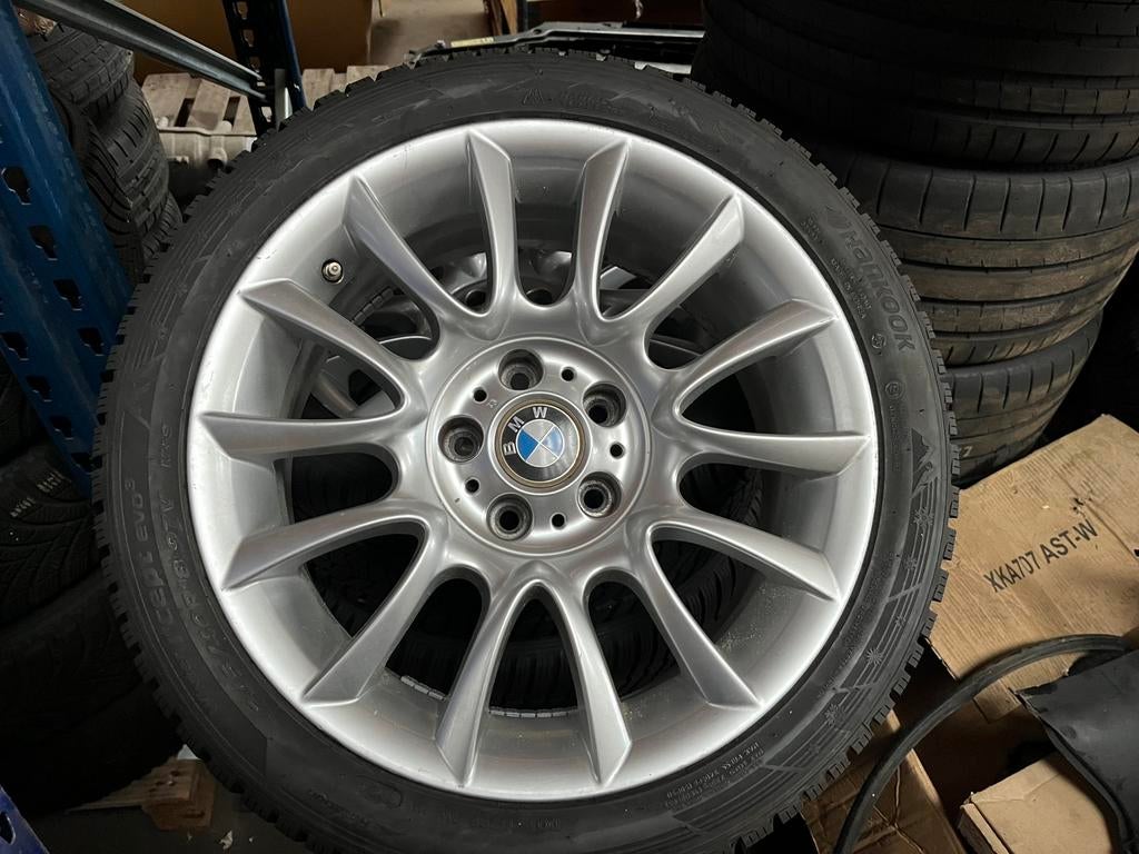 BMW 5 serie E60 Individual velgen met winterbanden winterset, Auto-onderdelen, Banden en Velgen, Ophalen, 18 inch, 245 mm, Banden en Velgen