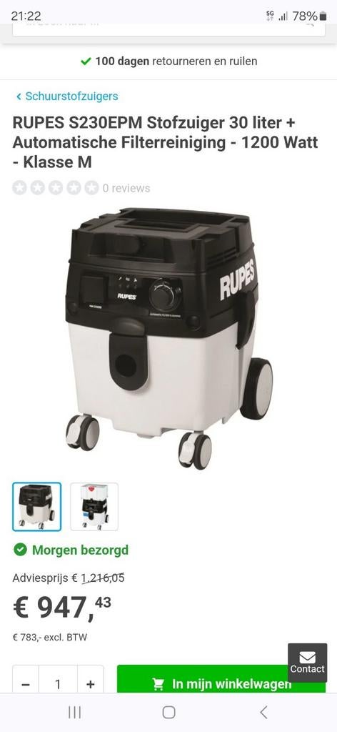 Schuurmachine met afzuiger .. tevens een weermeter, Ophalen, Zo goed als nieuw, Minder dan 600 watt, Vlakschuurmachine